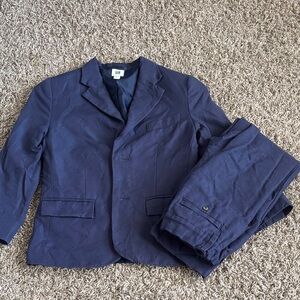 Janie and Jack Navy Kids Suit Set
